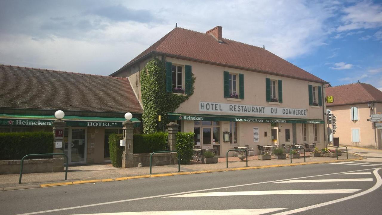 Hotel Du Commerce Tronget Exterior photo